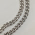 1977 British pure silver Jubilee ingot pendant, 51g, with pure silver twisted chain necklace, J&D